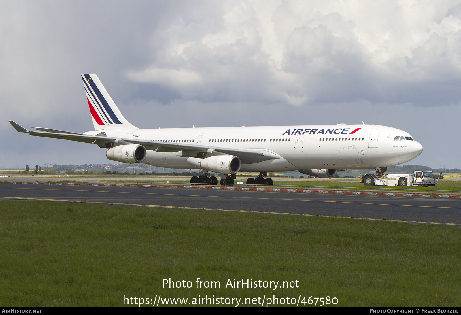 Aircraft Photo of F-GLZP | Airbus A340-313 | Air France | AirHistory.net #467580