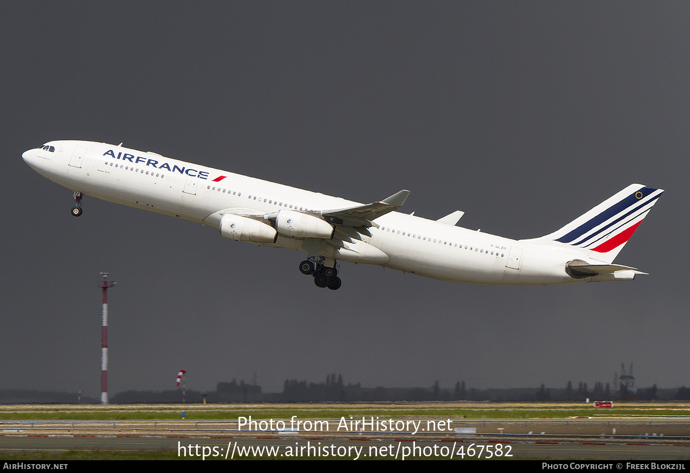 Aircraft Photo of F-GLZO | Airbus A340-313X | Air France | AirHistory.net #467582