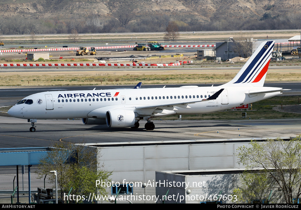 Aircraft Photo of F-HZUC | Airbus A220-371 (BD-500-1A11) | Air France | AirHistory.net #467603