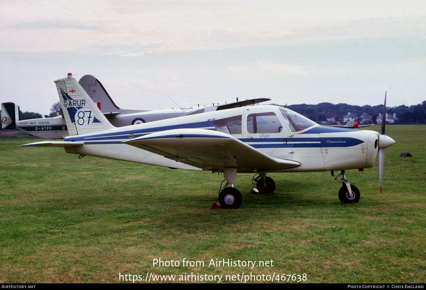 Aircraft Photo of G-ARUR | Piper PA-28-160 Cherokee | AirHistory.net #467638