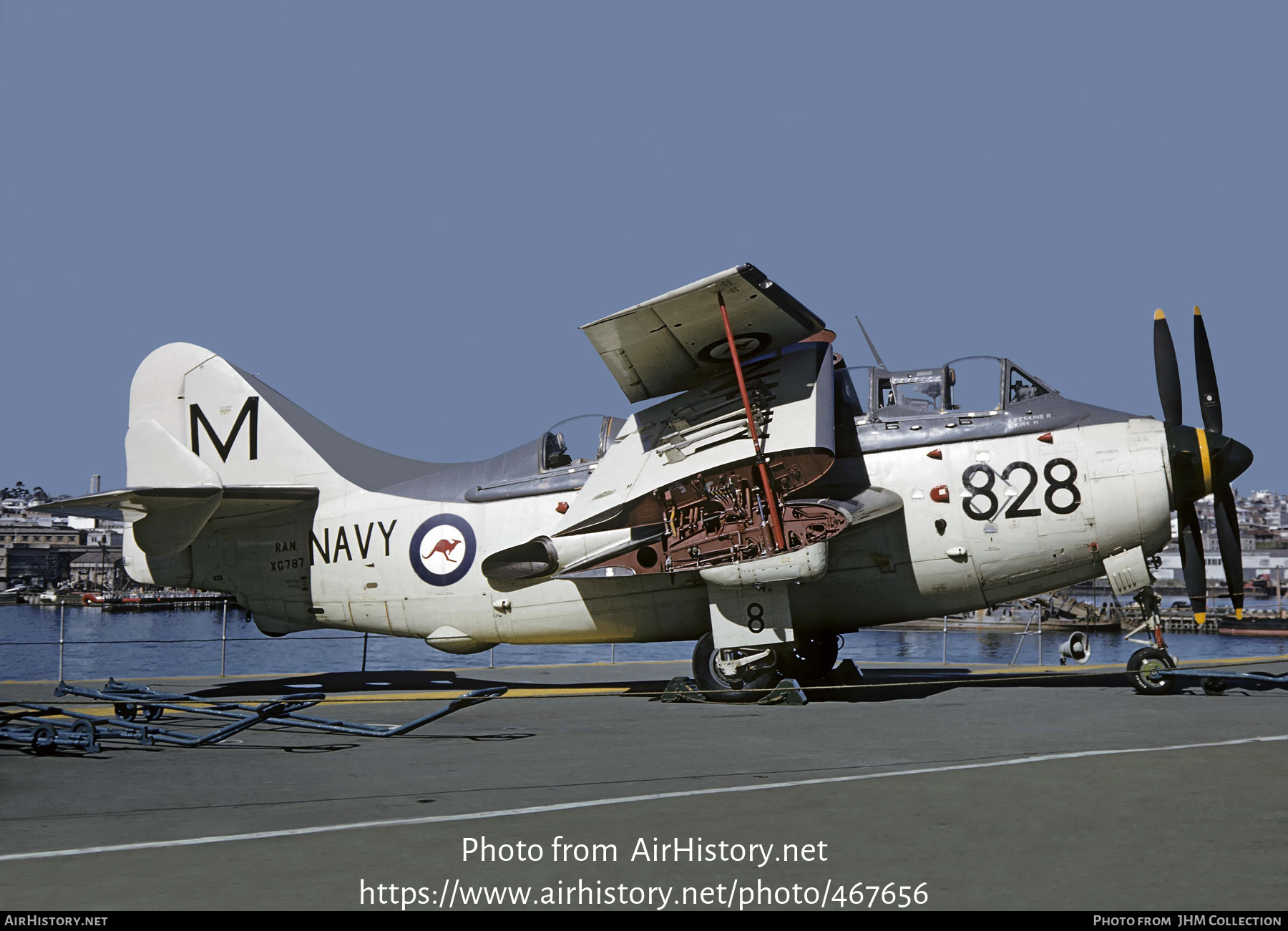 Aircraft Photo of XG787 | Fairey Gannet AS.1 | Australia - Navy ...