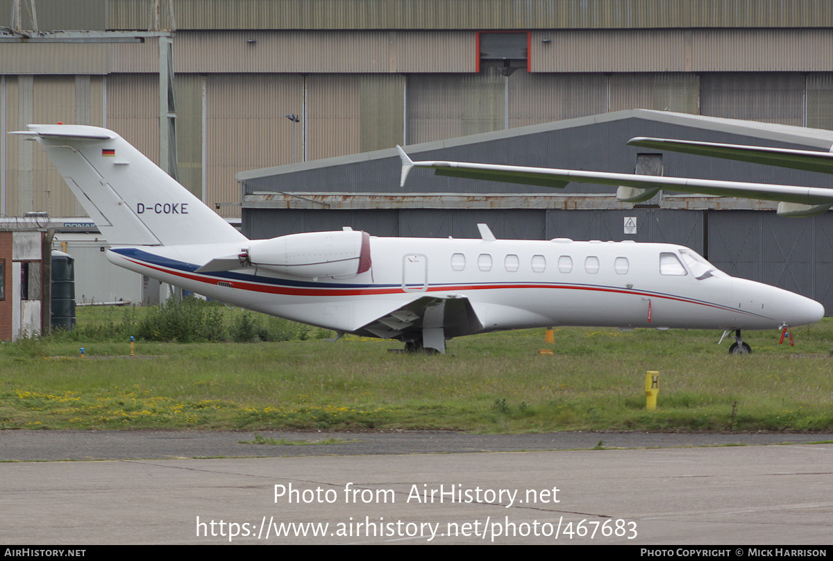 Aircraft Photo of D-COKE | Cessna 525B CitationJet CJ3 | AirHistory.net #467683