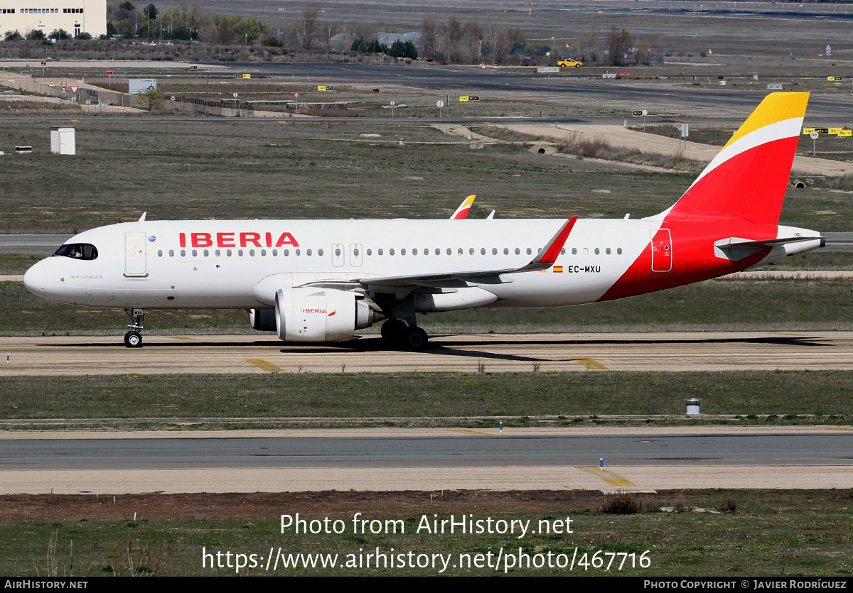 Aircraft Photo of EC-MXU | Airbus A320-251N | Iberia | AirHistory.net #467716