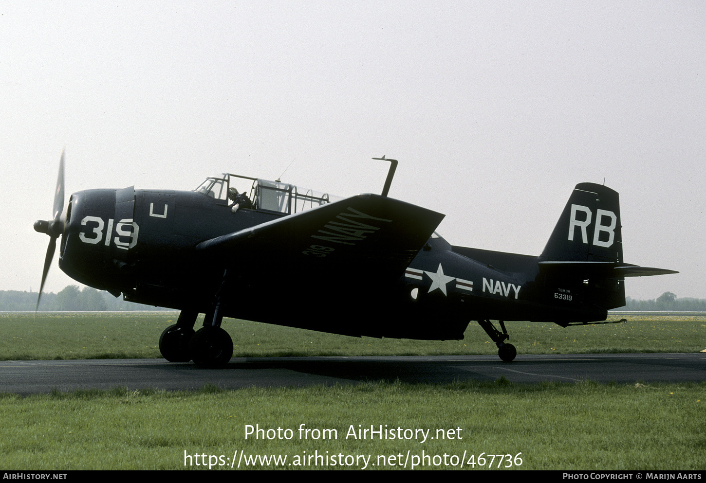 Aircraft Photo of G-BTDP / 53319 | Grumman TBM-3R Avenger | USA - Navy | AirHistory.net #467736