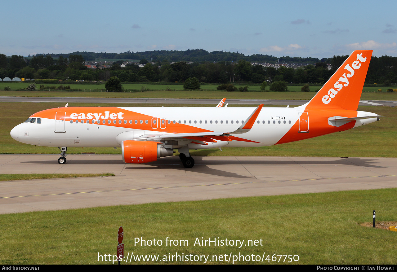 Aircraft Photo of G-EZGY | Airbus A320-214 | EasyJet | AirHistory.net #467750