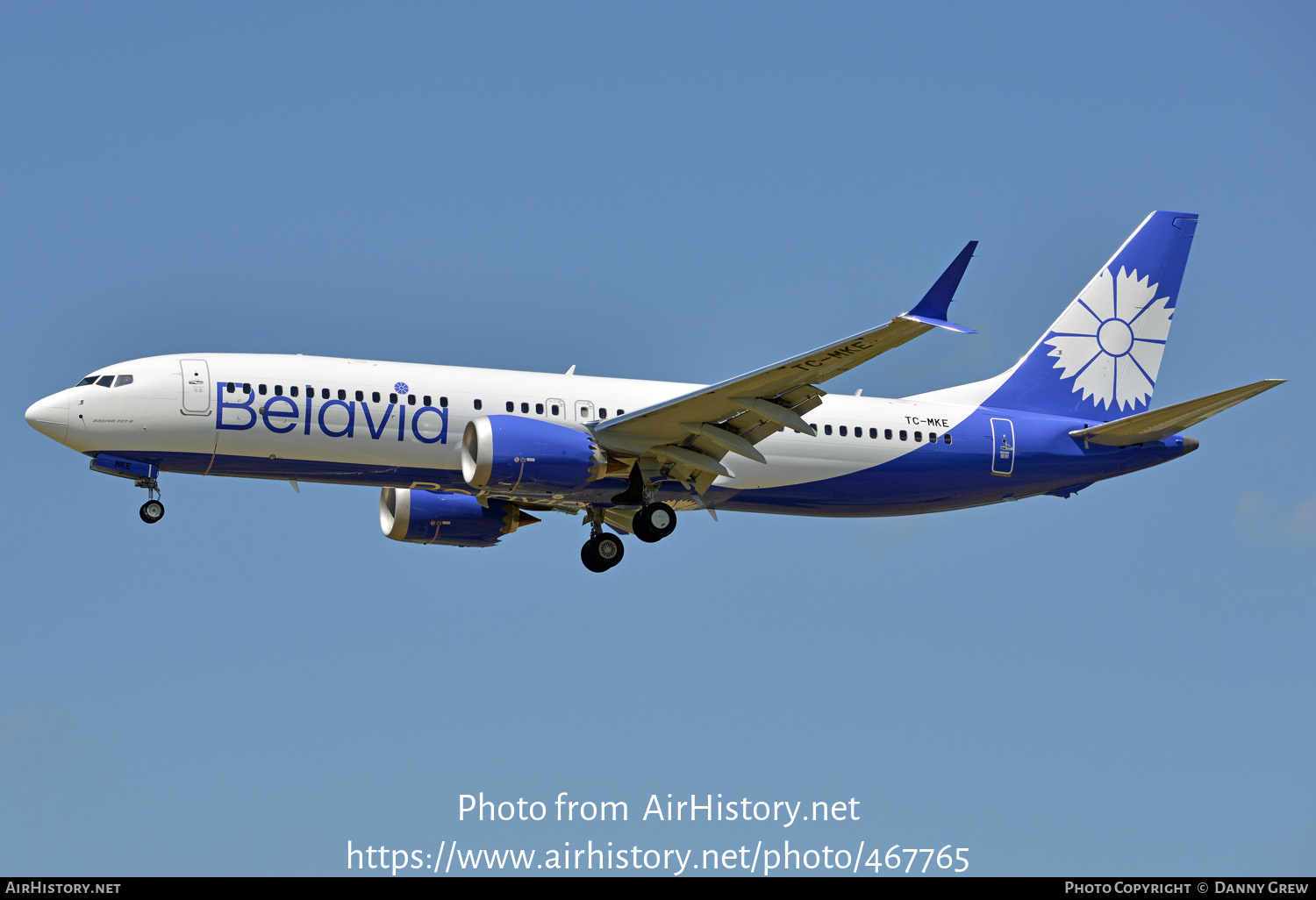 Aircraft Photo of TC-MKE | Boeing 737-8 Max 8 | Belavia | AirHistory.net #467765