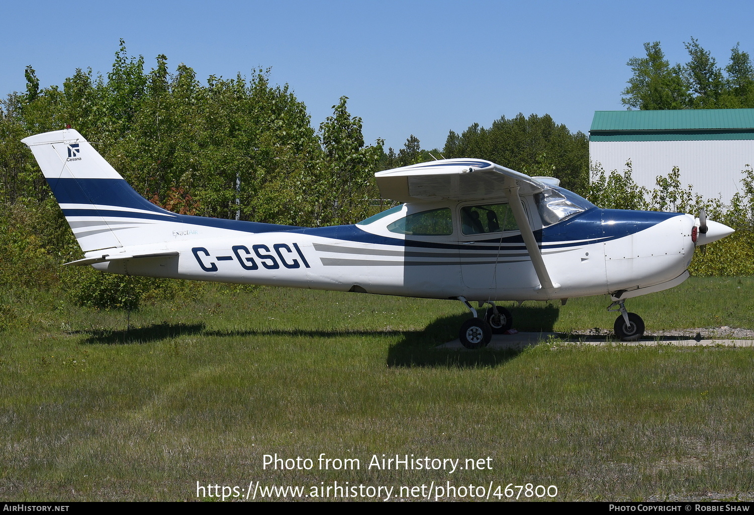 Aircraft Photo of C-GSCI | Cessna R182 Skylane RG II | Exact Air | AirHistory.net #467800