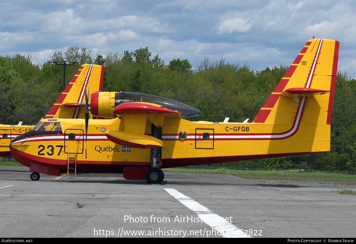 Aircraft Photo of C-GFQB | Canadair CL-215-II (CL-215-1A10) | Gouvernement du Québec | AirHistory.net #467822