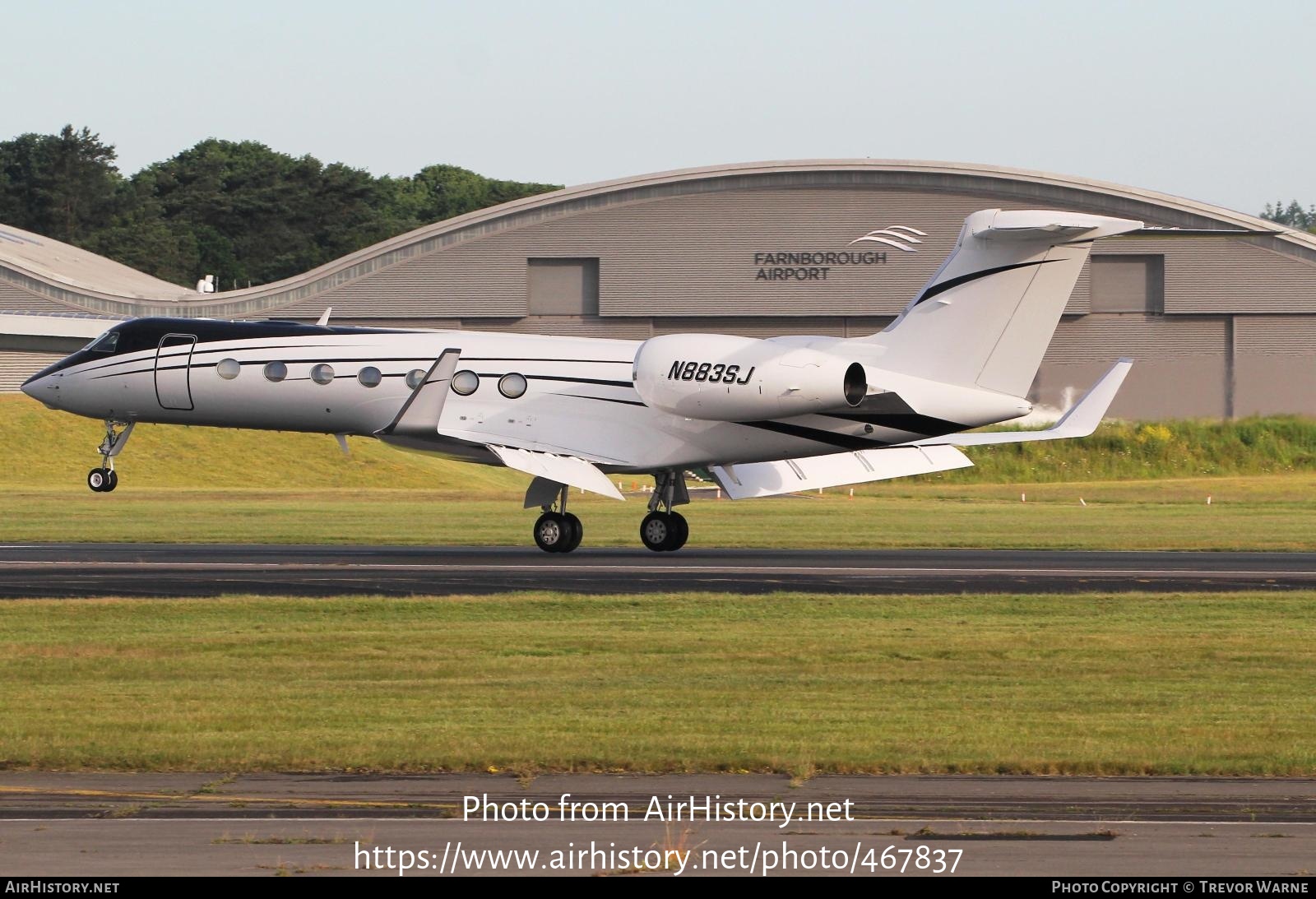 Aircraft Photo of N883SJ | Gulfstream Aerospace G-V-SP Gulfstream G550 | AirHistory.net #467837