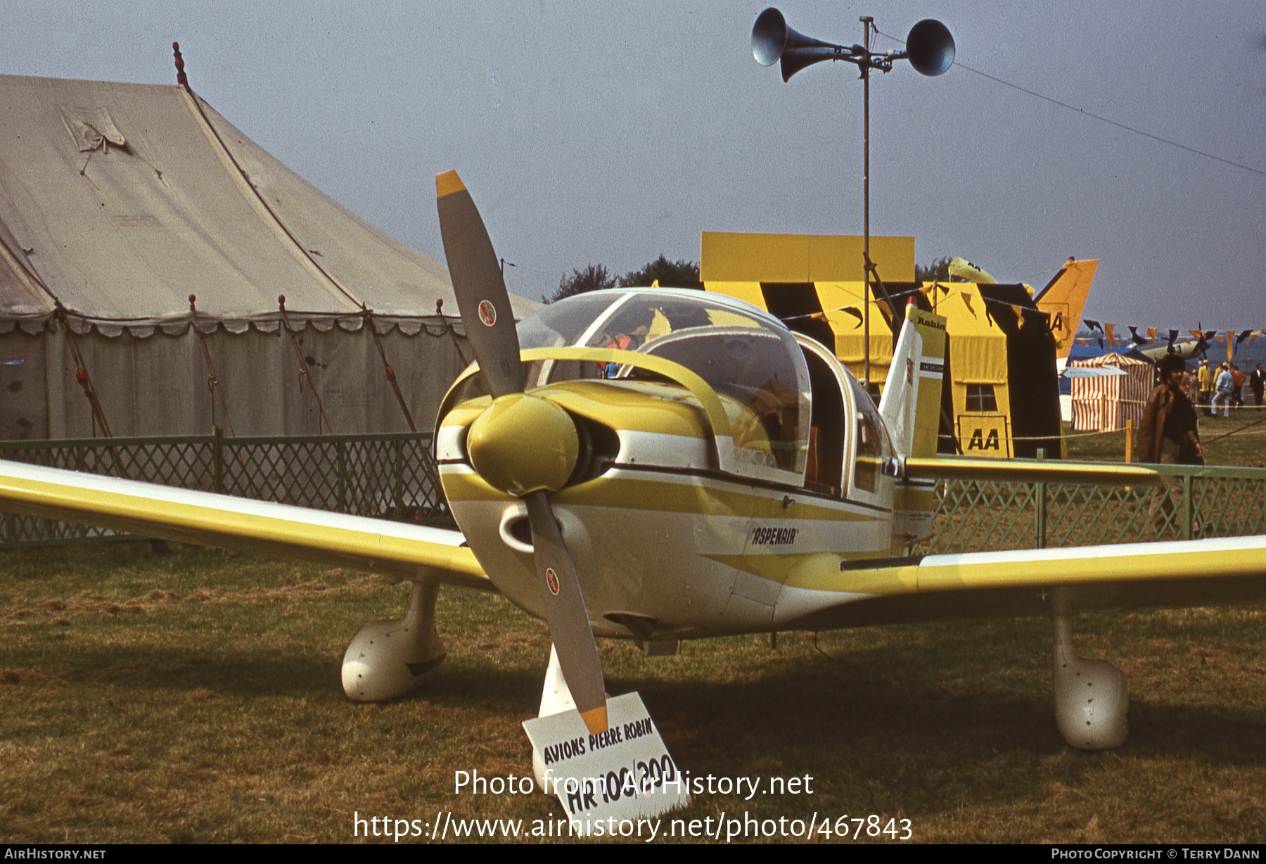 Aircraft Photo of G-AZHB | Robin HR-100-200B Royale | Aspenair | AirHistory.net #467843