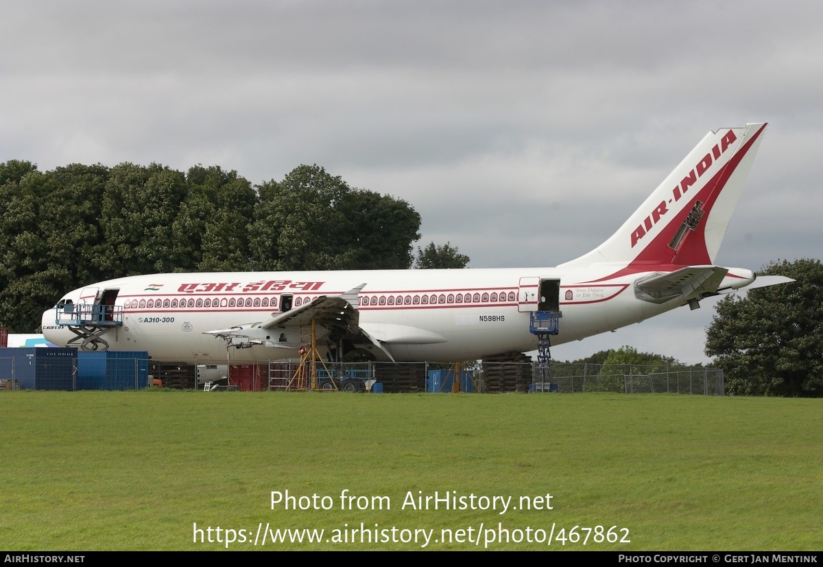 Aircraft Photo of N598HS | Airbus A310-304 | Air India | AirHistory.net #467862