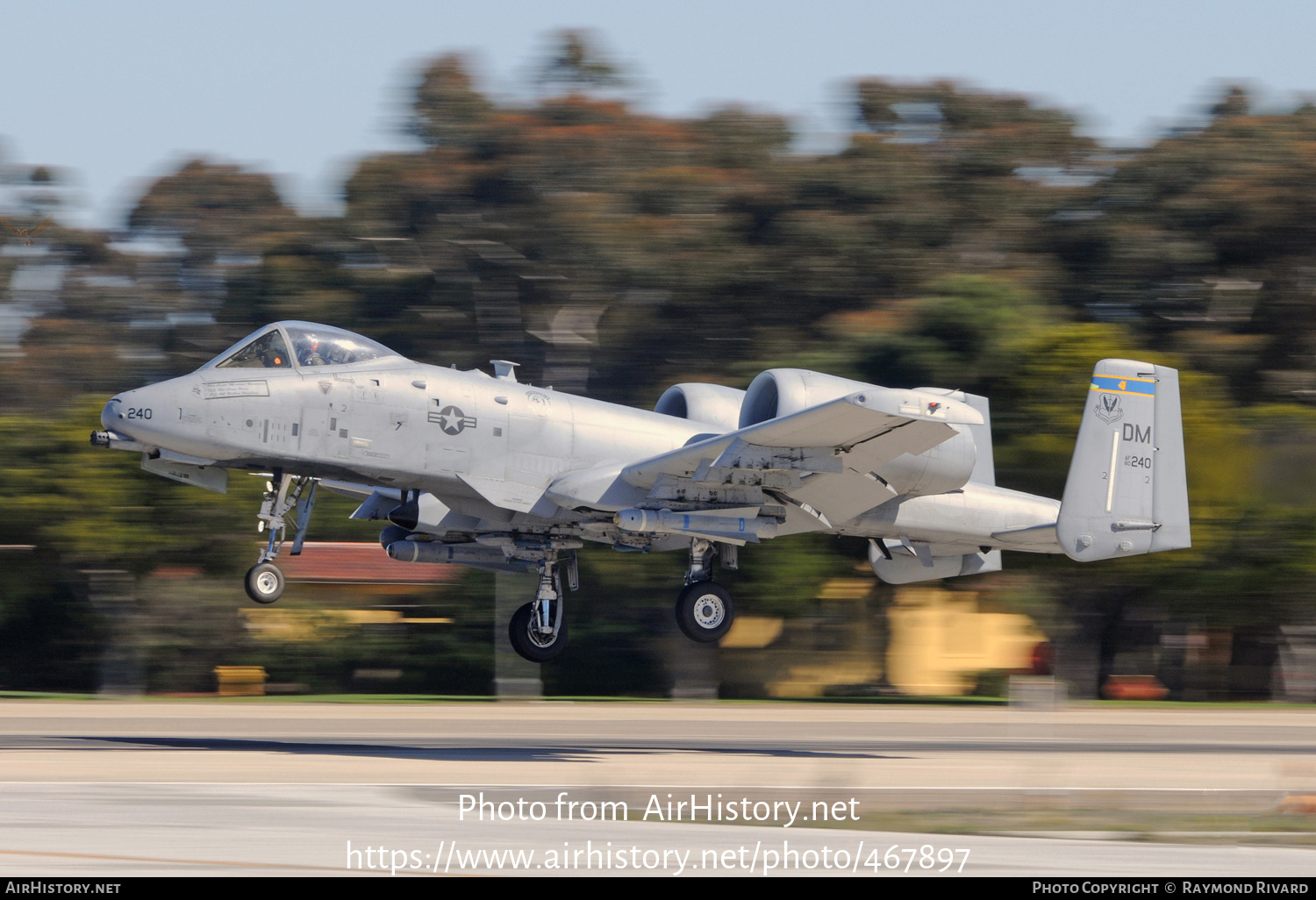 Aircraft Photo of 80-0240 / AF80-240 | Fairchild A-10C Thunderbolt II | USA - Air Force | AirHistory.net #467897