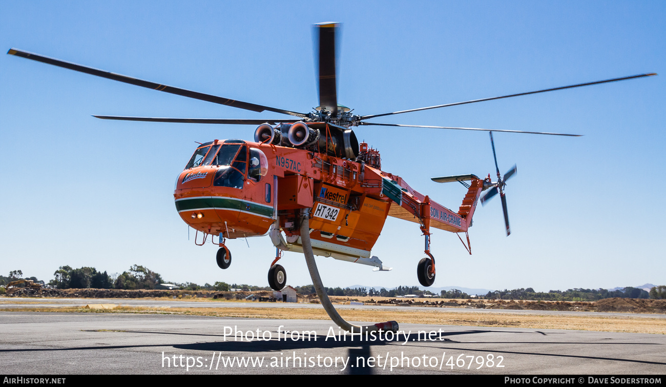 Aircraft Photo of N957AC | Sikorsky S-64E Skycrane | Erickson Air-Crane | AirHistory.net #467982