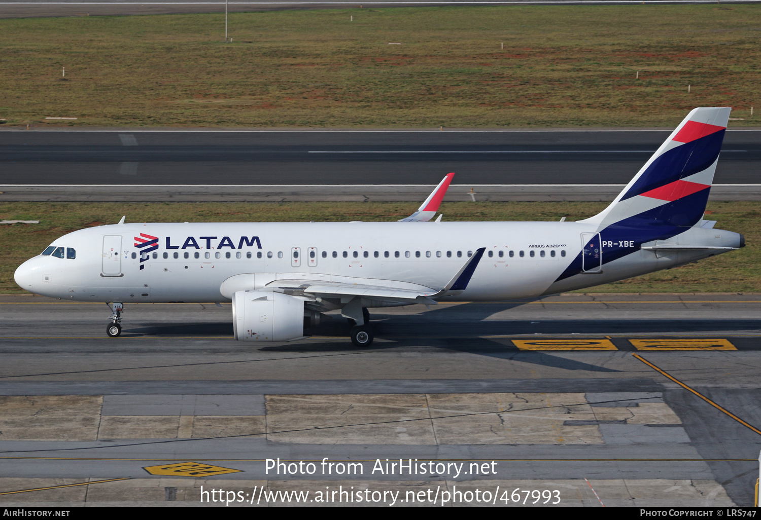 Aircraft Photo of PR-XBE | Airbus A320-273N | LATAM Airlines | AirHistory.net #467993