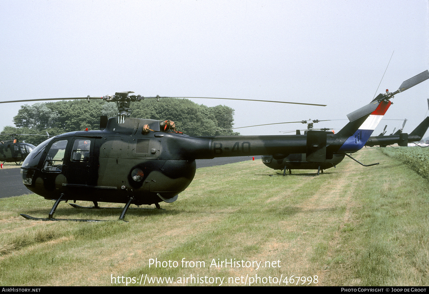 Aircraft Photo Of B-40 | MBB BO-105CB | Netherlands - Air Force ...