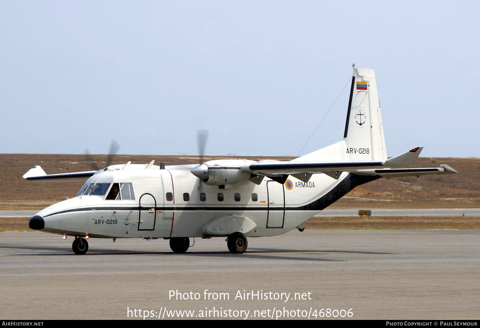 Aircraft Photo of ARV-0218 | CASA C-212-400 Aviocar | Venezuela - Navy | AirHistory.net #468006