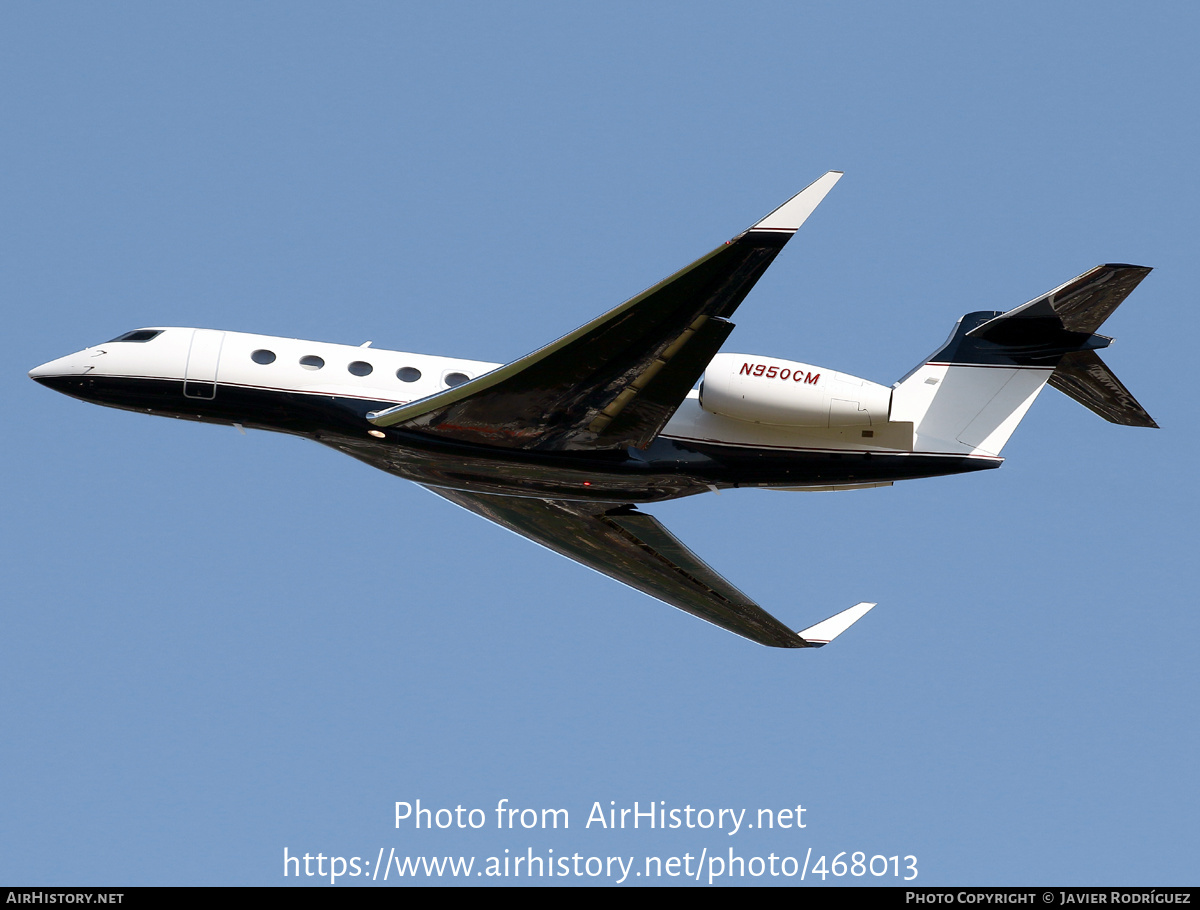 Aircraft Photo of N950CM | Gulfstream Aerospace G650ER (G-VI) | AirHistory.net #468013