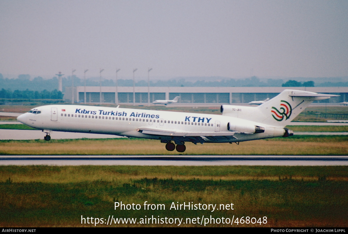 Aircraft Photo of TC-JEC | Boeing 727-228/Adv | KTHY Kibris Turkish Airlines | AirHistory.net #468048