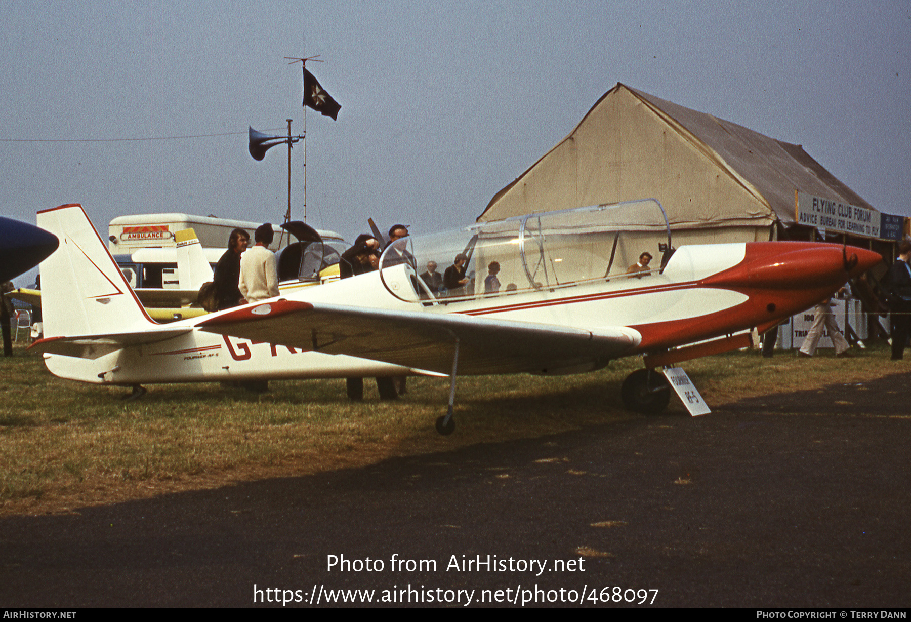 Aircraft Photo of G-AZRM | Fournier RF-5 | AirHistory.net #468097