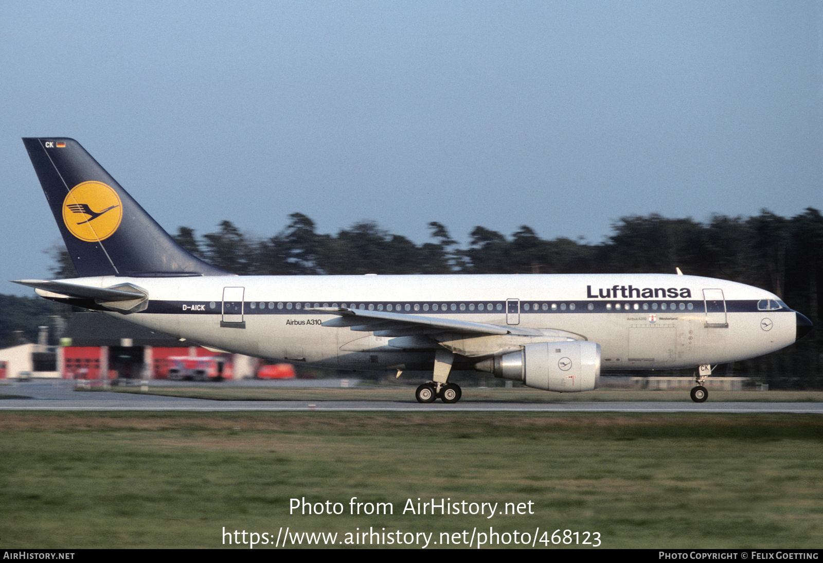 Aircraft Photo of D-AICK | Airbus A310-203 | Lufthansa | AirHistory.net #468123