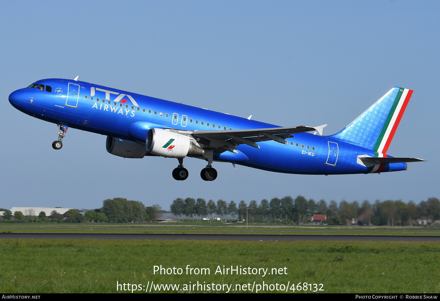 Aircraft Photo of EI-IKU | Airbus A320-214 | ITA Airways | AirHistory.net #468132