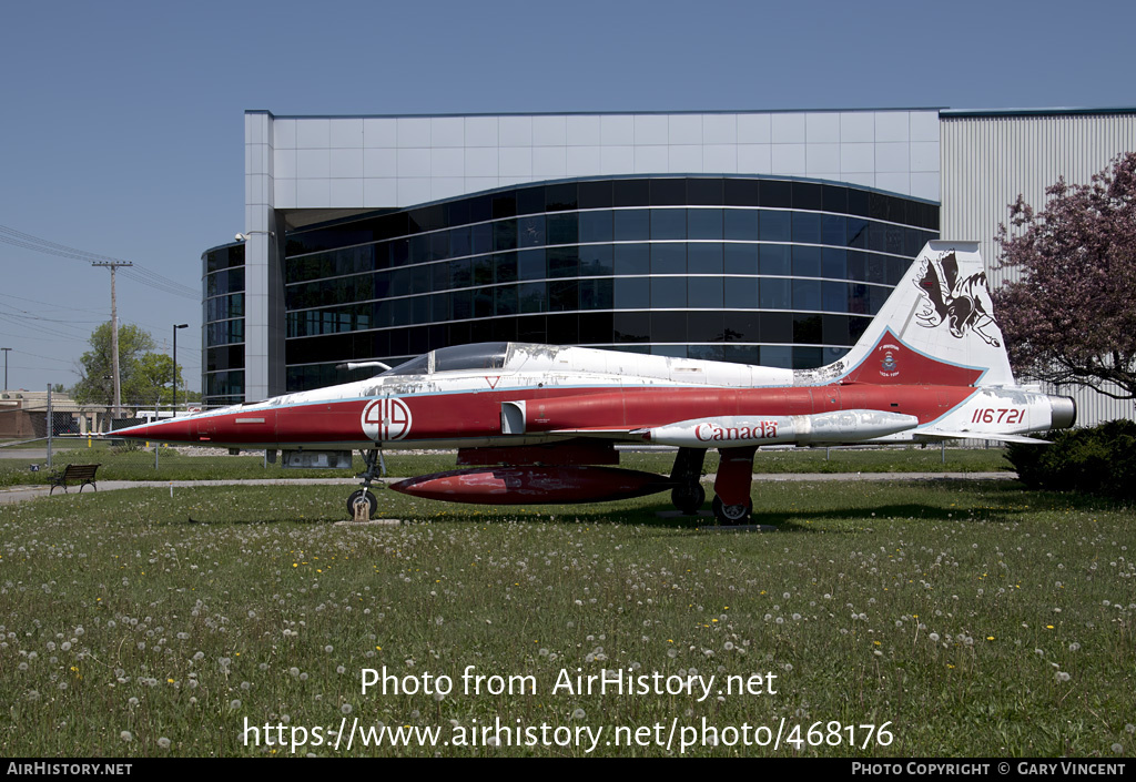 Aircraft Photo of 116721 | Canadair CF-116A | Canada - Air Force | AirHistory.net #468176