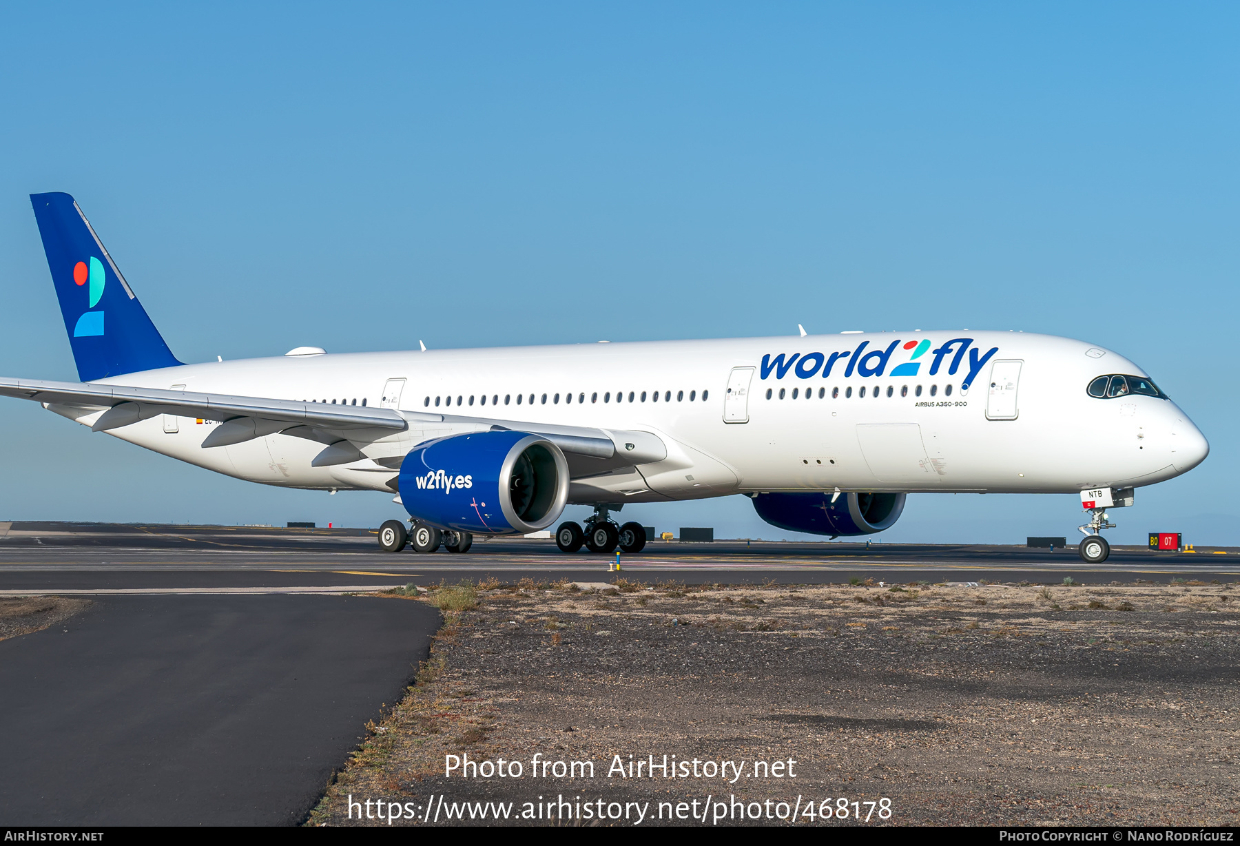 Aircraft Photo of EC-NTB | Airbus A350-941 | World2fly | AirHistory.net #468178