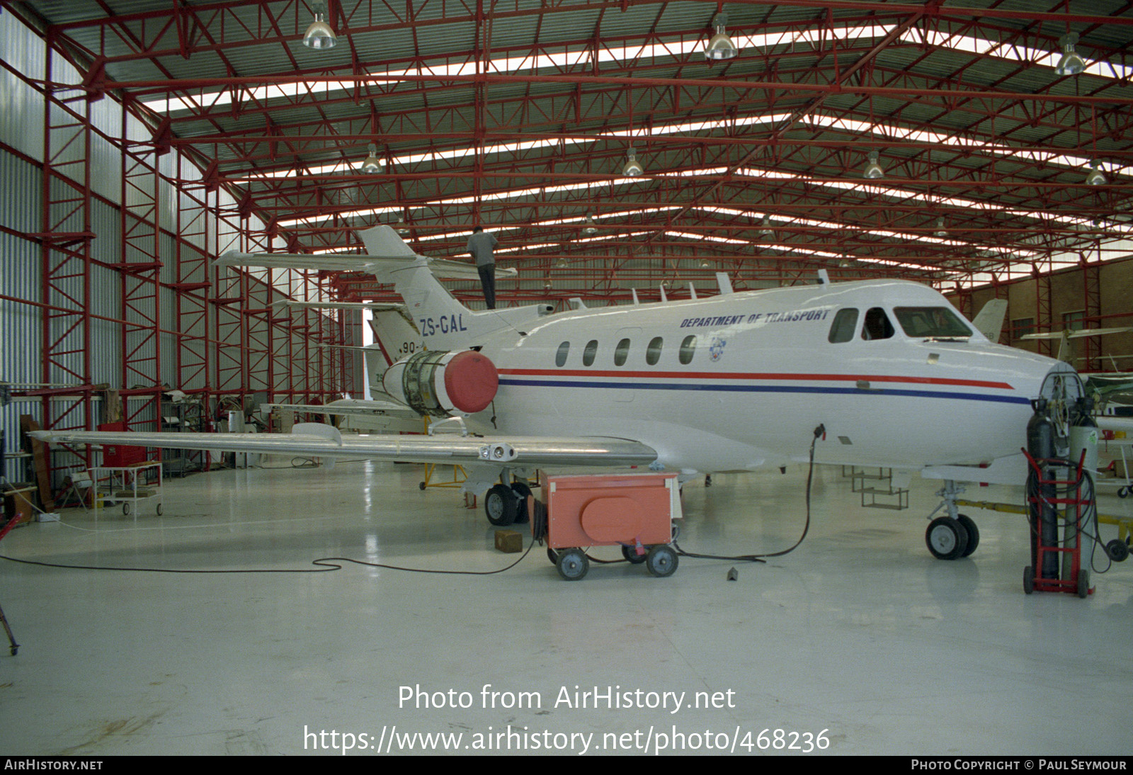 Aircraft Photo of ZS-CAL | Hawker Siddeley HS-125-F3B/RA | Department of Transport / Departement Van Vervoer | AirHistory.net #468236