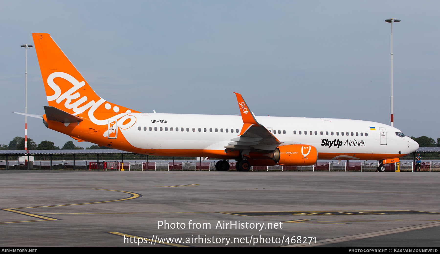 Aircraft Photo of UR-SQA | Boeing 737-8H6 | SkyUp Airlines | AirHistory.net #468271