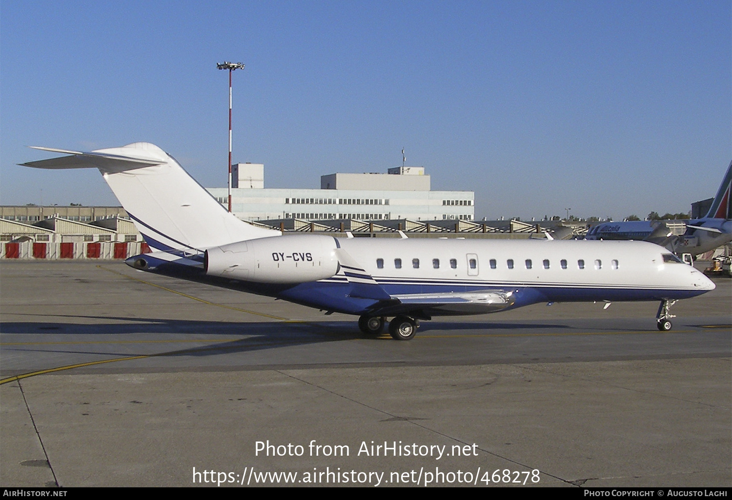 Aircraft Photo of OY-CVS | Bombardier Global Express (BD-700-1A10) | AirHistory.net #468278