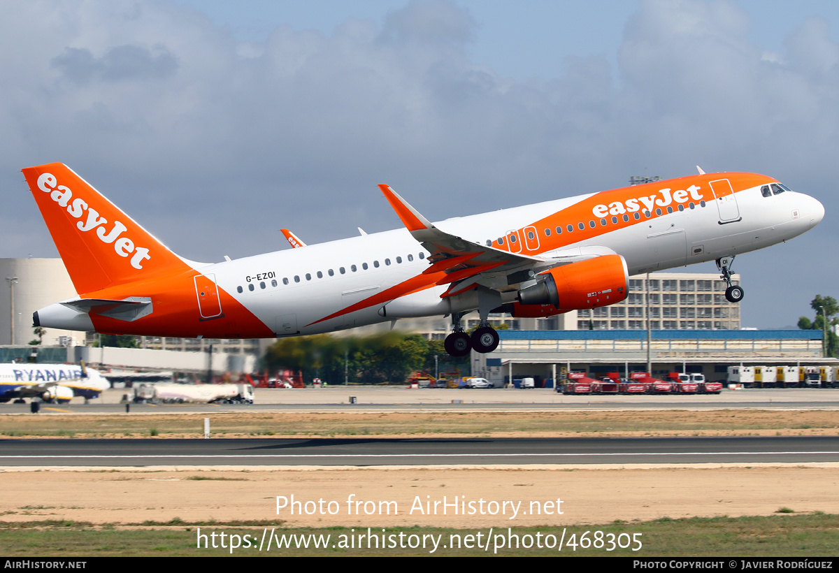 Aircraft Photo of G-EZOI | Airbus A320-214 | EasyJet | AirHistory.net ...