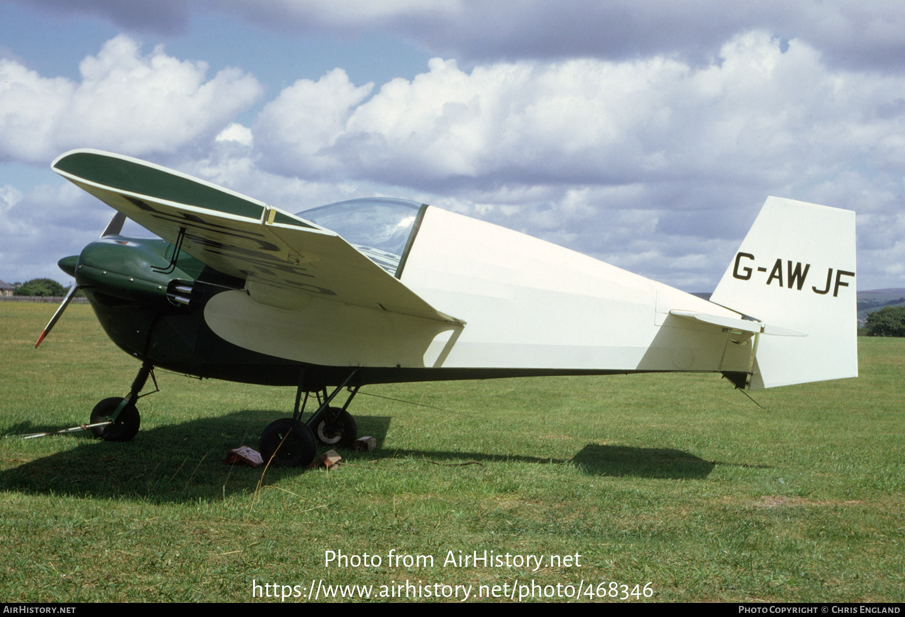 Aircraft Photo of G-AWJF | Tipsy T-66 Nipper RA45 Srs 3 | AirHistory.net #468346