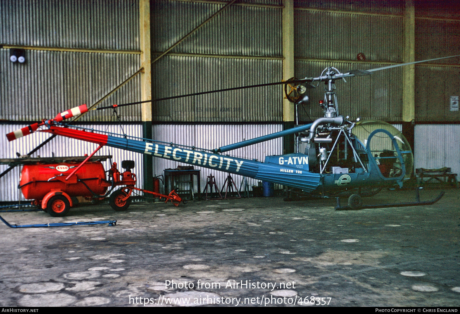 Aircraft Photo of G-ATVN | Hiller UH-12E | AirHistory.net #468357