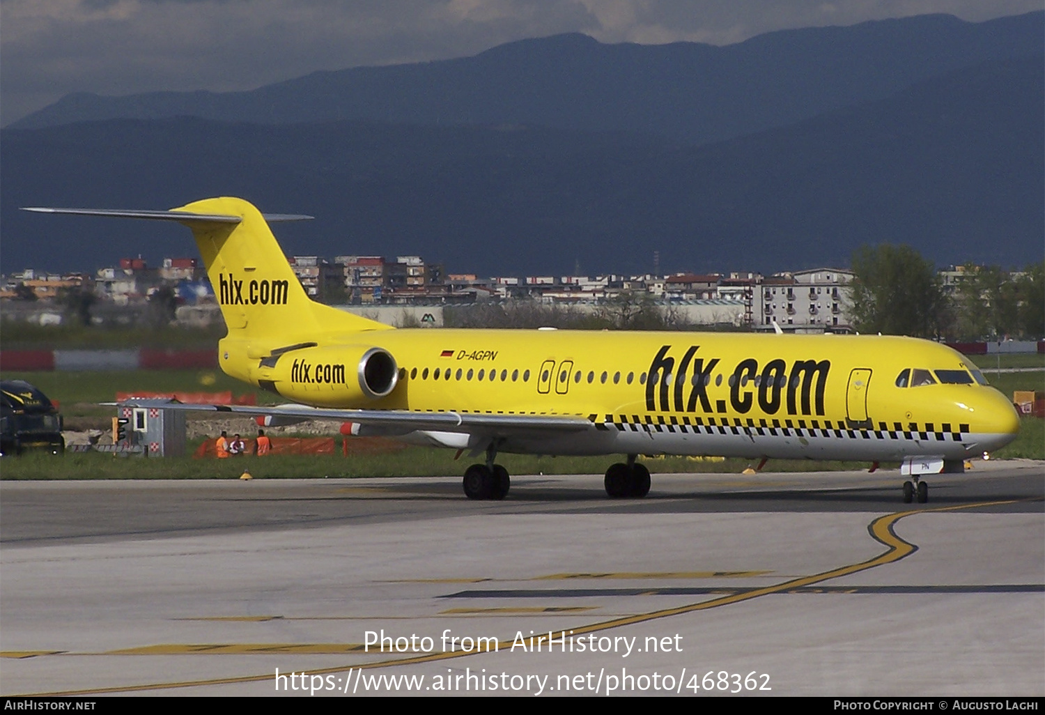 Aircraft Photo of D-AGPN | Fokker 100 (F28-0100) | Hapag-Lloyd Express | AirHistory.net #468362