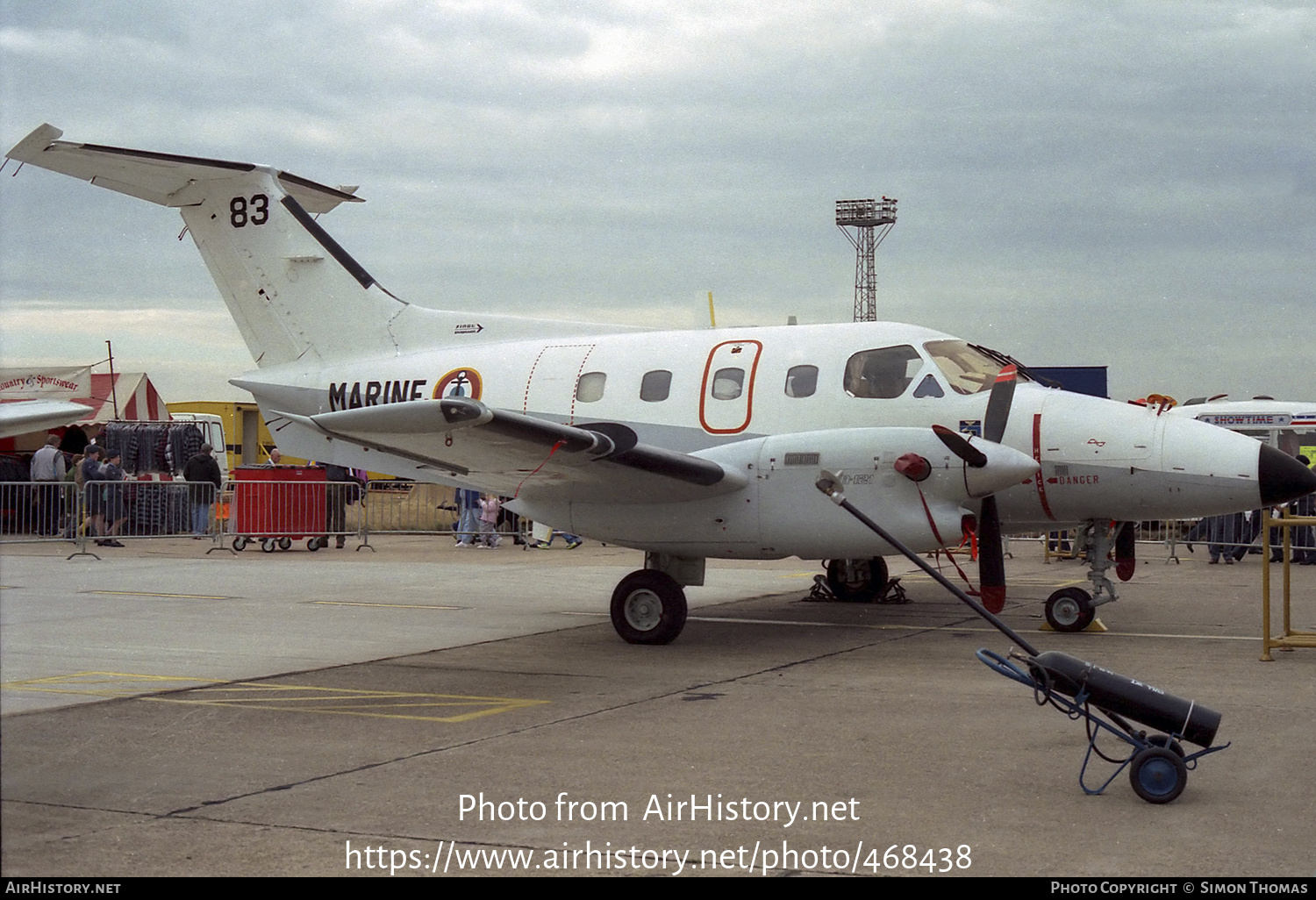 Aircraft Photo of 83 | Embraer EMB-121AN Xingu | France - Navy | AirHistory.net #468438