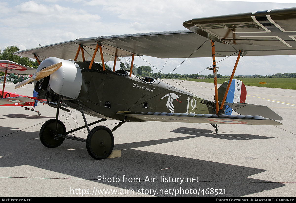 Aircraft Photo of OK-JUD 4 / N1428 | Nieuport 12 (Replica) | France - Air Force | AirHistory.net #468521