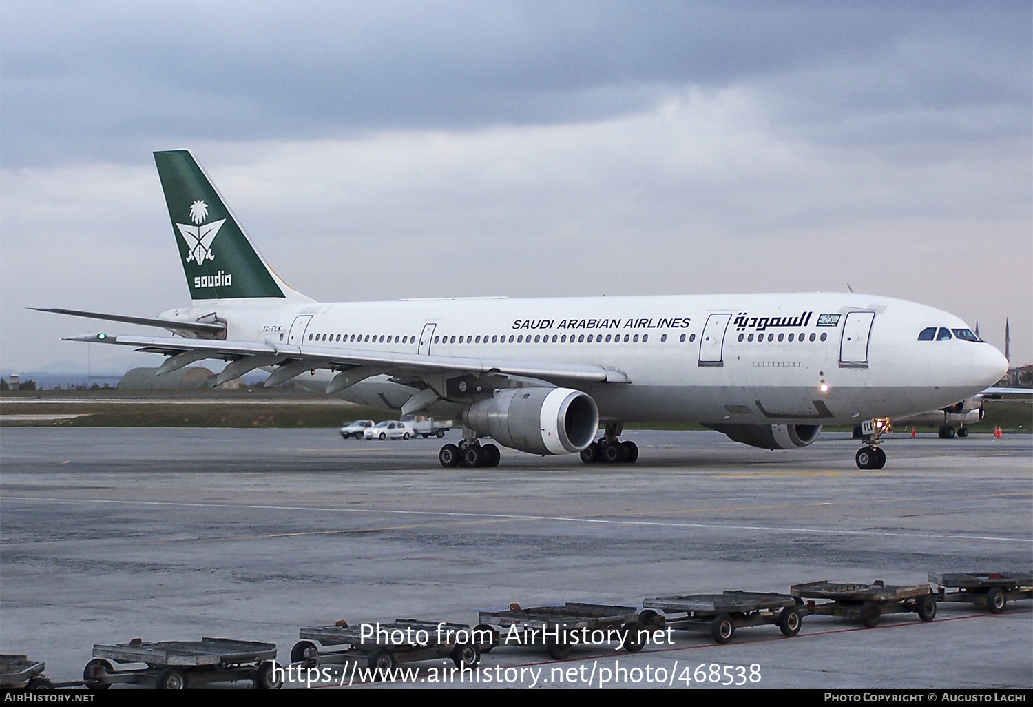 Aircraft Photo of TC-FLK | Airbus A300B4-2C | Saudia - Saudi Arabian Airlines | AirHistory.net #468538