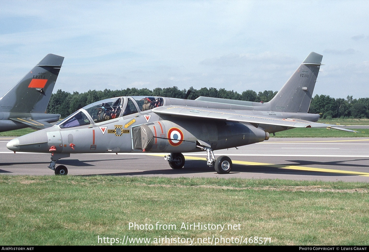 Aircraft Photo of F-ZJRO | Dassault-Dornier Alpha Jet E | France - Air Force | AirHistory.net #468571