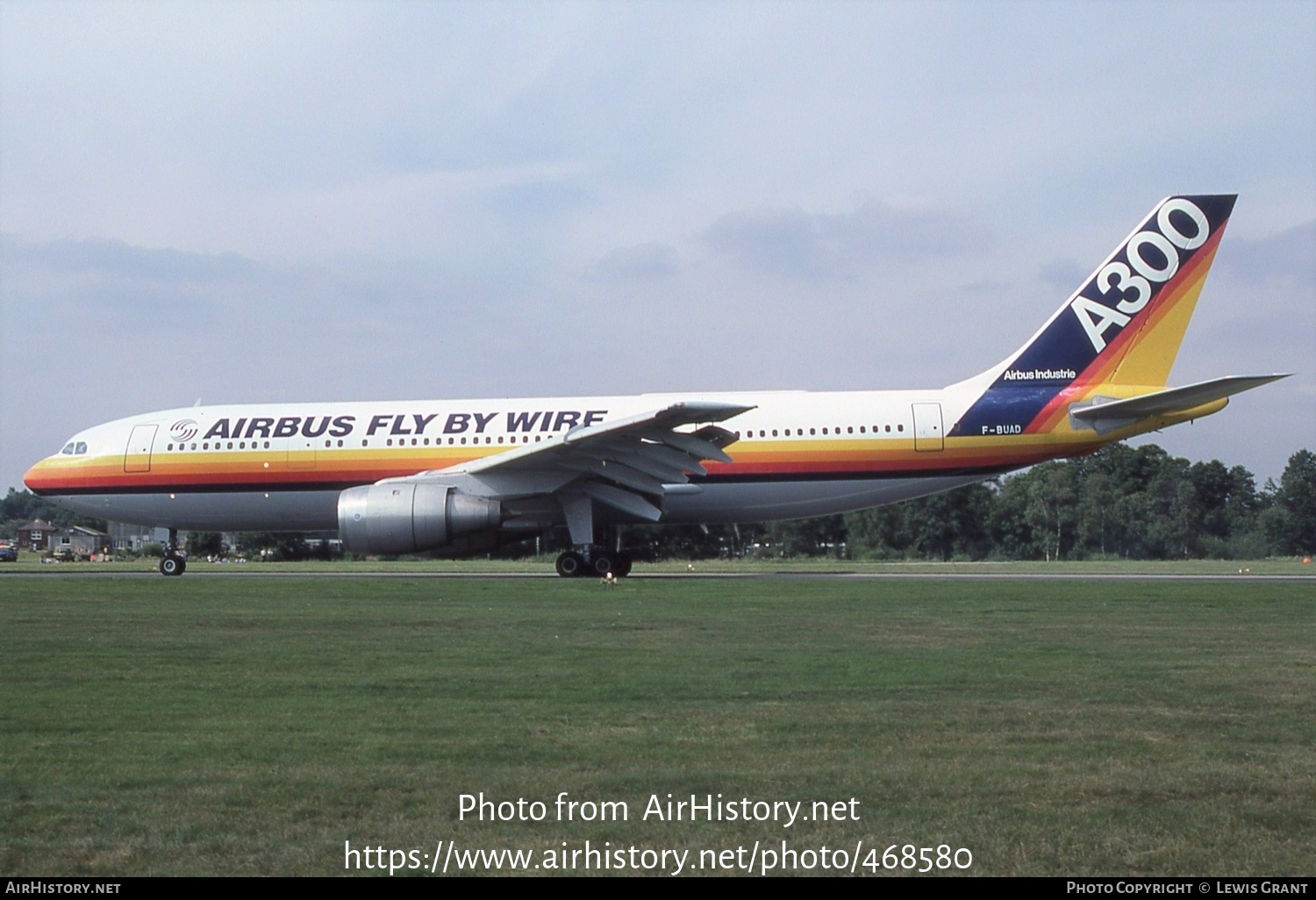 Aircraft Photo Of F Buad Airbus A300b2 103 Airbus Industrie