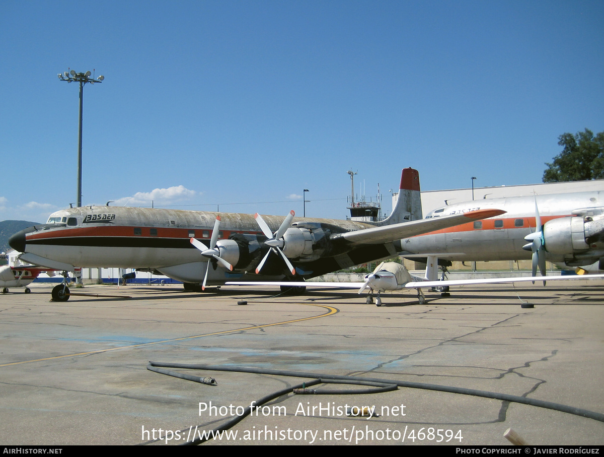 Aircraft Photo of EC-GGC | Douglas DC-7C/AT | Basaer - Baquero Servicios Aéreos | AirHistory.net #468594