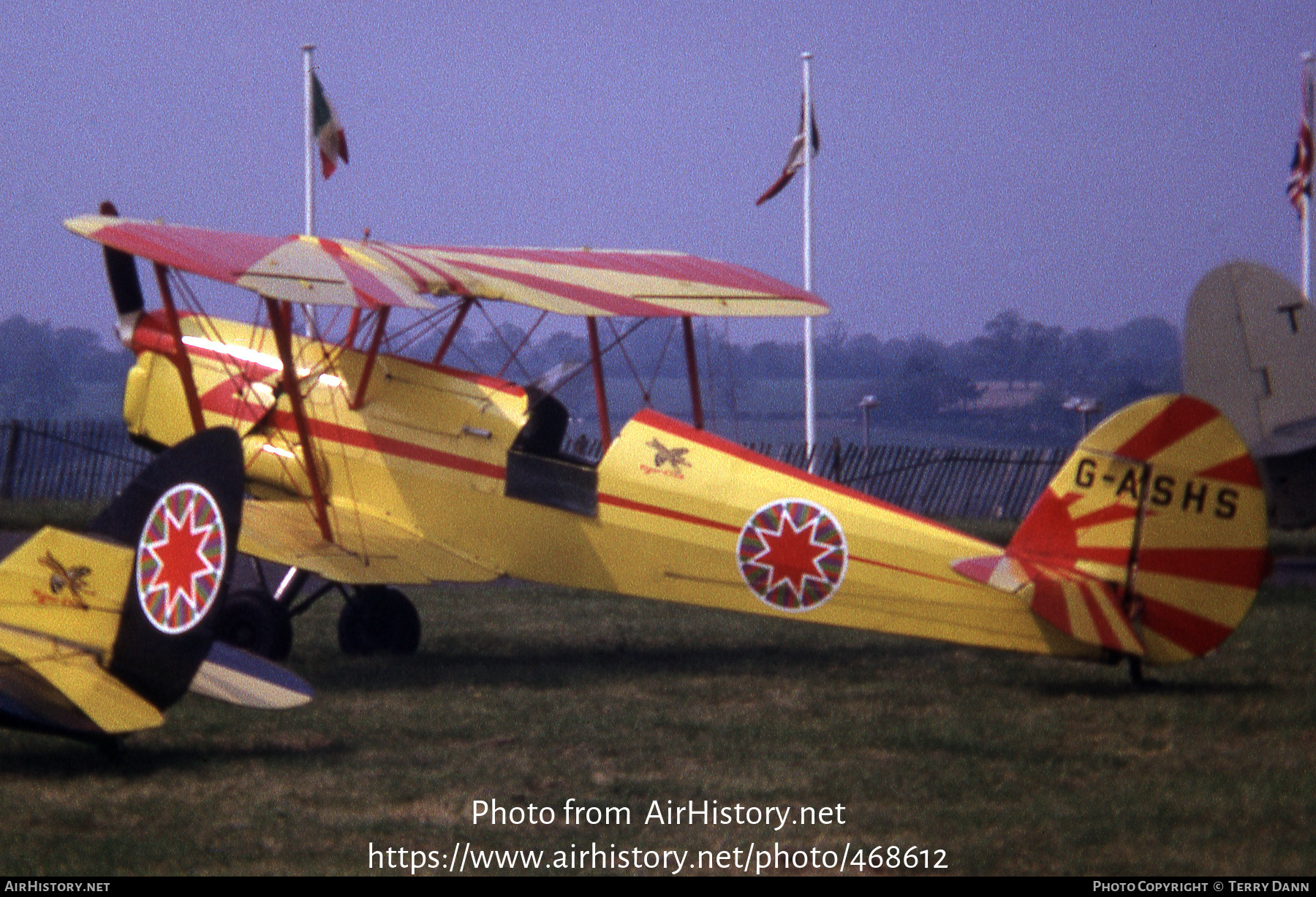 Aircraft Photo of G-ASHS | SNCAN Stampe SV-4C | The Tiger Club | AirHistory.net #468612