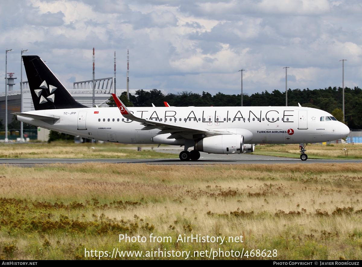 Aircraft Photo of TC-JPP | Airbus A320-232 | Turkish Airlines | AirHistory.net #468628