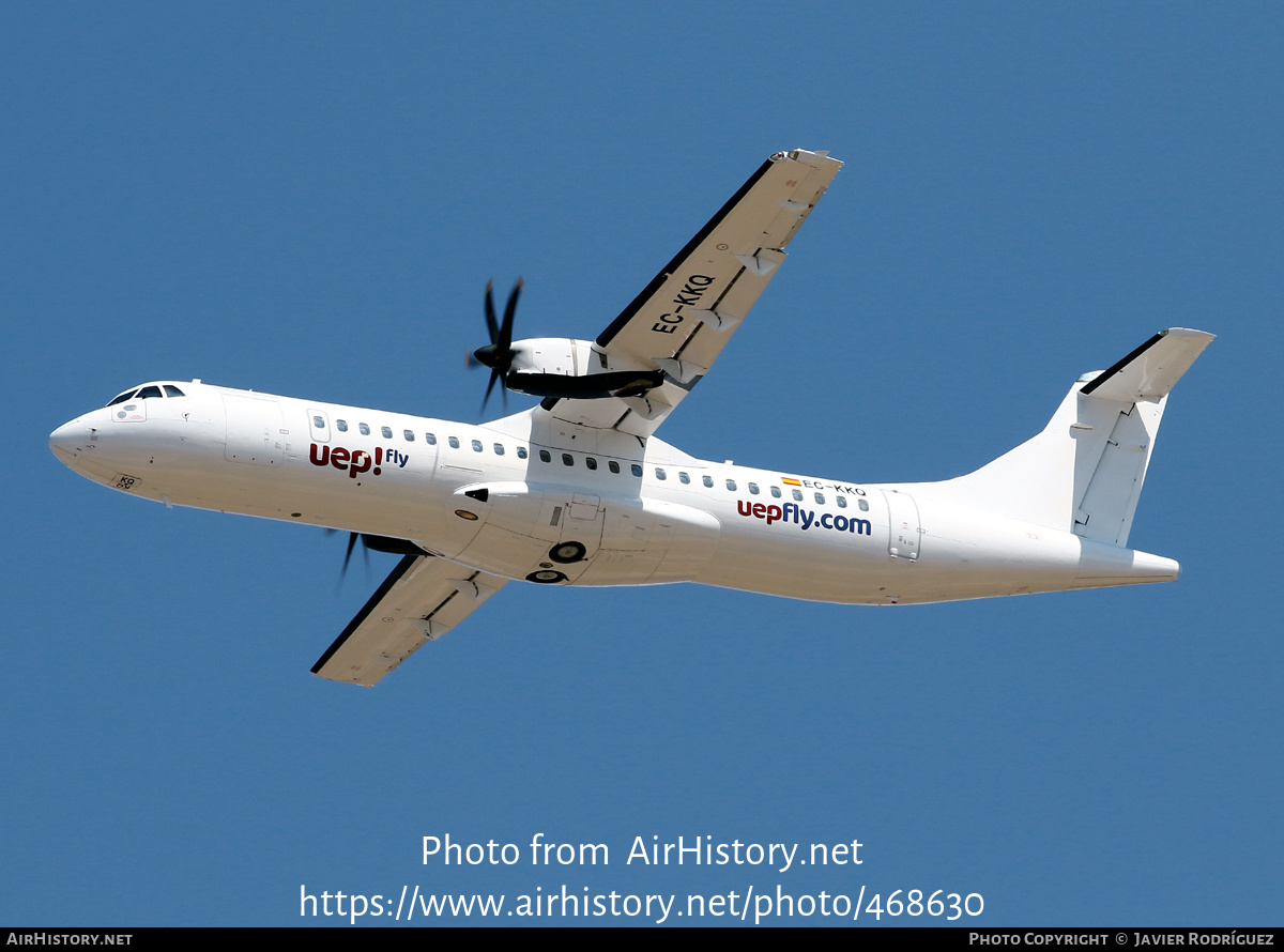 Aircraft Photo of EC-KKQ | ATR ATR-72-500 (ATR-72-212A) | Uep!Fly | AirHistory.net #468630