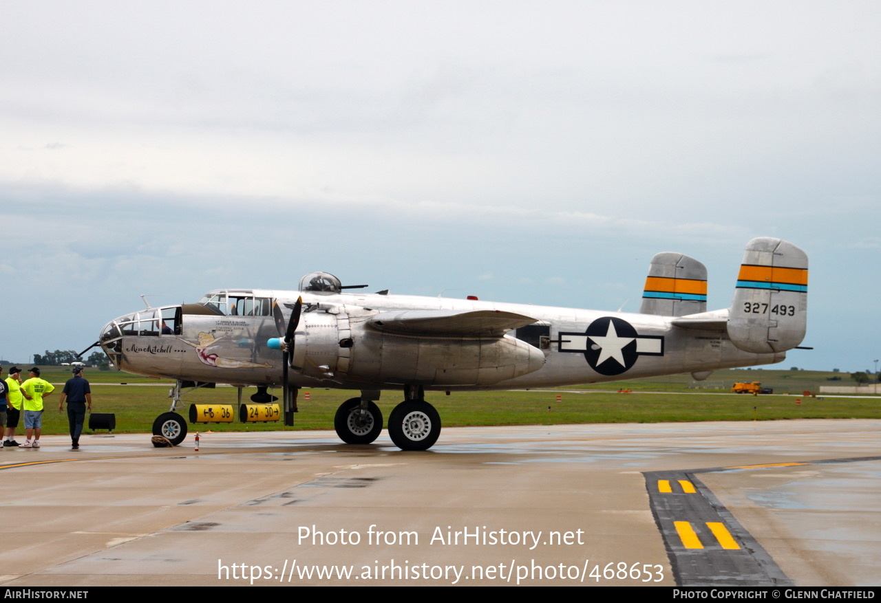 Aircraft Photo of N27493 / 327493 | North American TB-25K Mitchell | Commemorative Air Force | USA - Air Force | AirHistory.net #468653