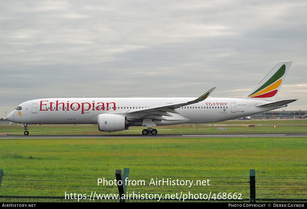 Aircraft Photo of F-WZFH / ET-AYM | Airbus A350-941 | Ethiopian Airlines | AirHistory.net #468662