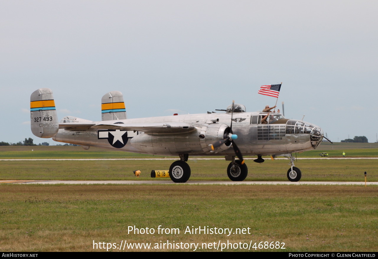 Aircraft Photo of N27493 / 327493 | North American TB-25K Mitchell | Commemorative Air Force | USA - Air Force | AirHistory.net #468682