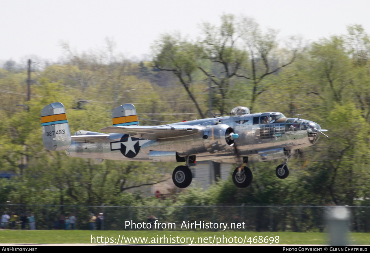 Aircraft Photo of N27493 / 327493 | North American TB-25K Mitchell | Commemorative Air Force | USA - Air Force | AirHistory.net #468698