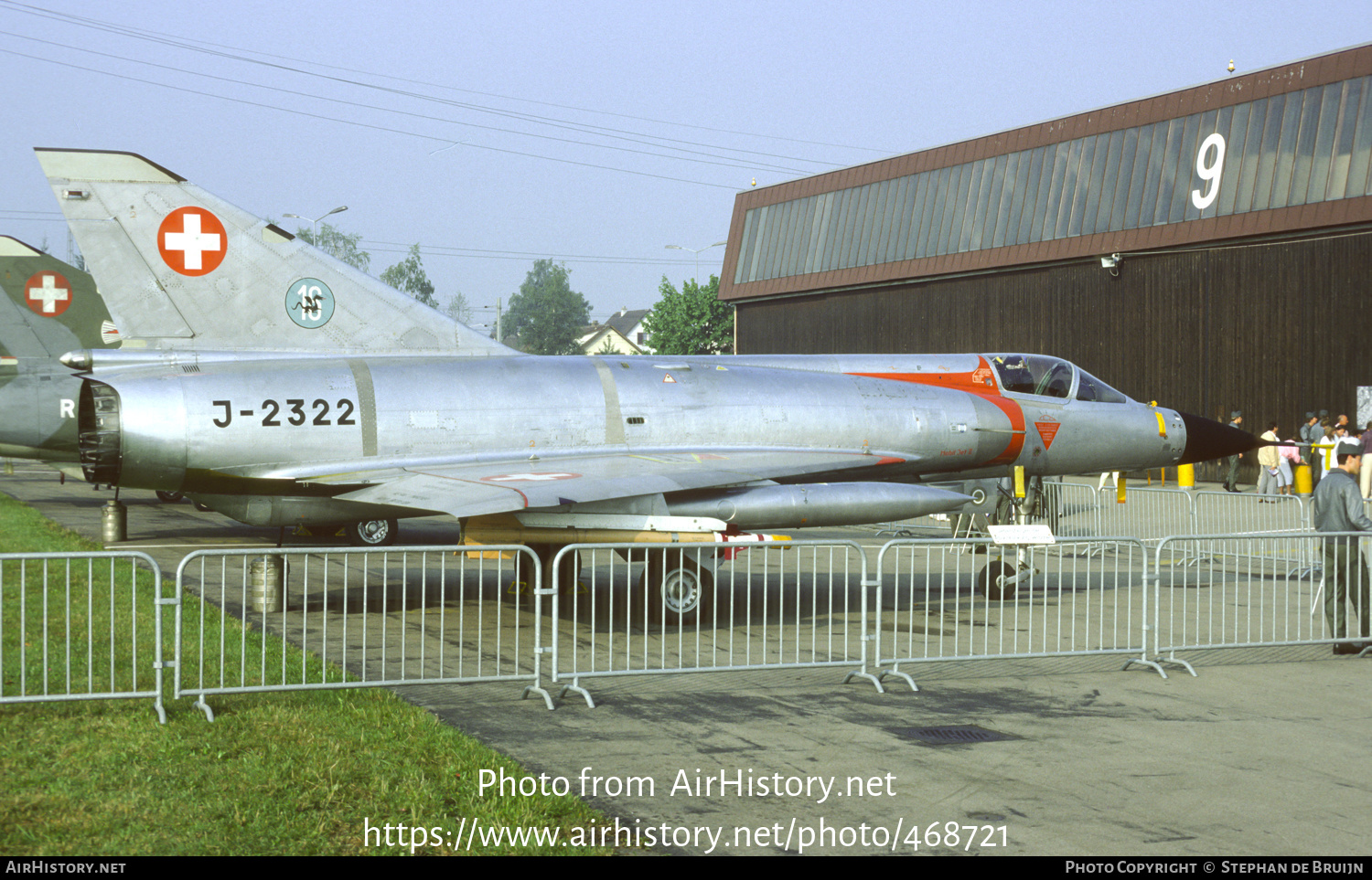 Aircraft Photo of J-2322 | Dassault Mirage IIIS | Switzerland - Air Force | AirHistory.net #468721