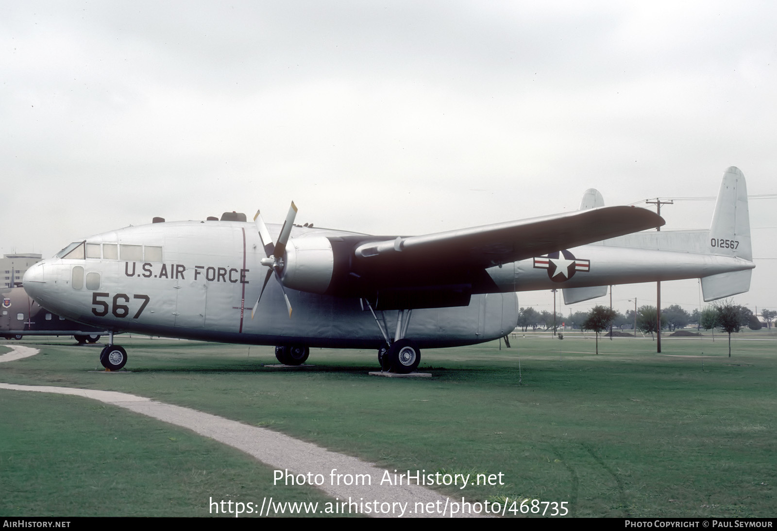 Aircraft Photo of 51-2567 / 012567 | Fairchild C-119C Flying Boxcar | USA - Air Force | AirHistory.net #468735