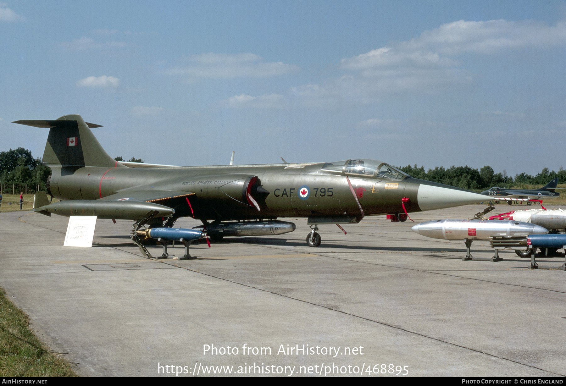 Aircraft Photo of 104795 | Lockheed CF-104 Starfighter | Canada - Air Force | AirHistory.net #468895